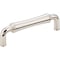 Jeffrey Alexander 96 mm Center-to-Center Polished Nickel Barrel Bremen 2 Cabinet Pull 537NI - alternate 1